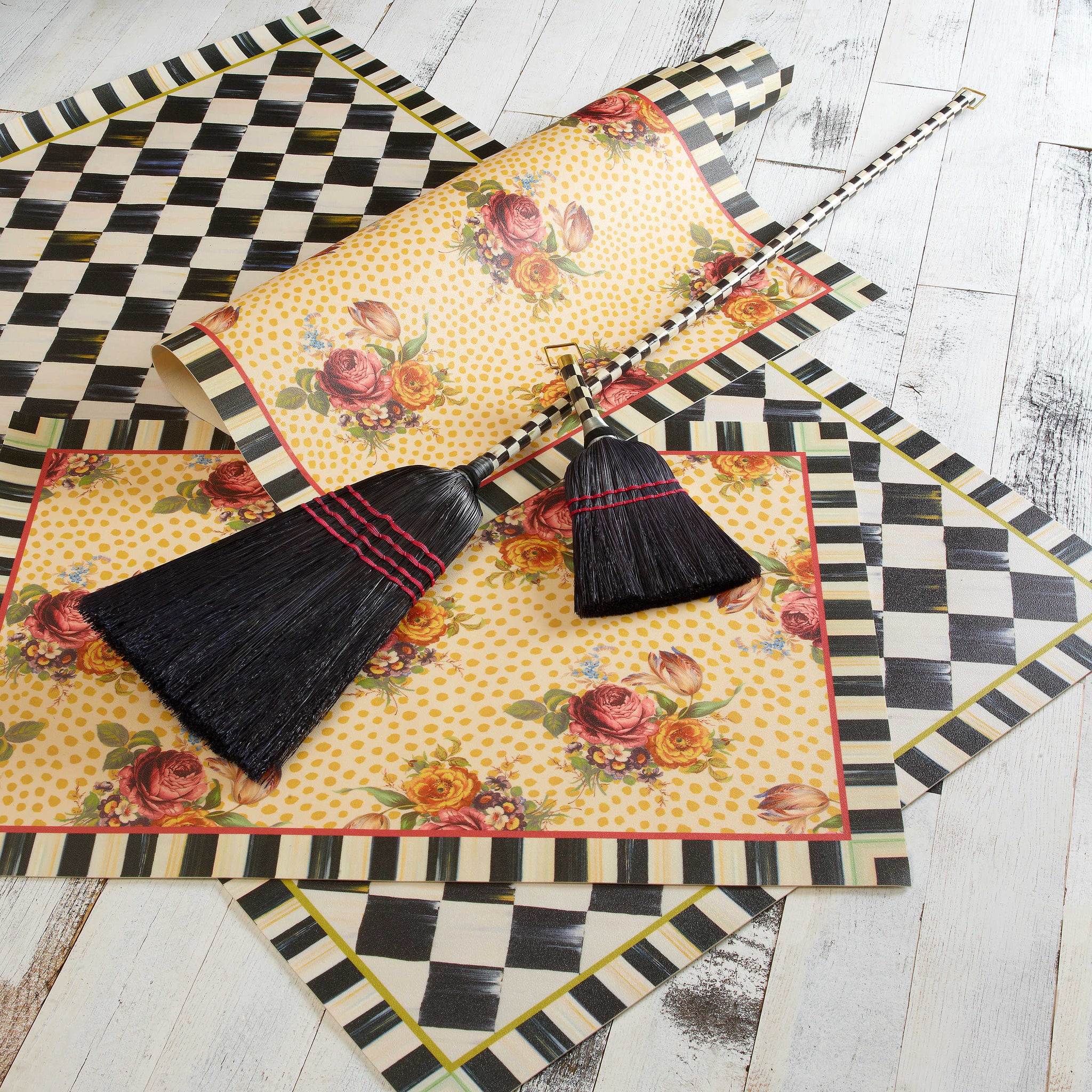 MacKenzie-Childs Royal Check Entrance Mat