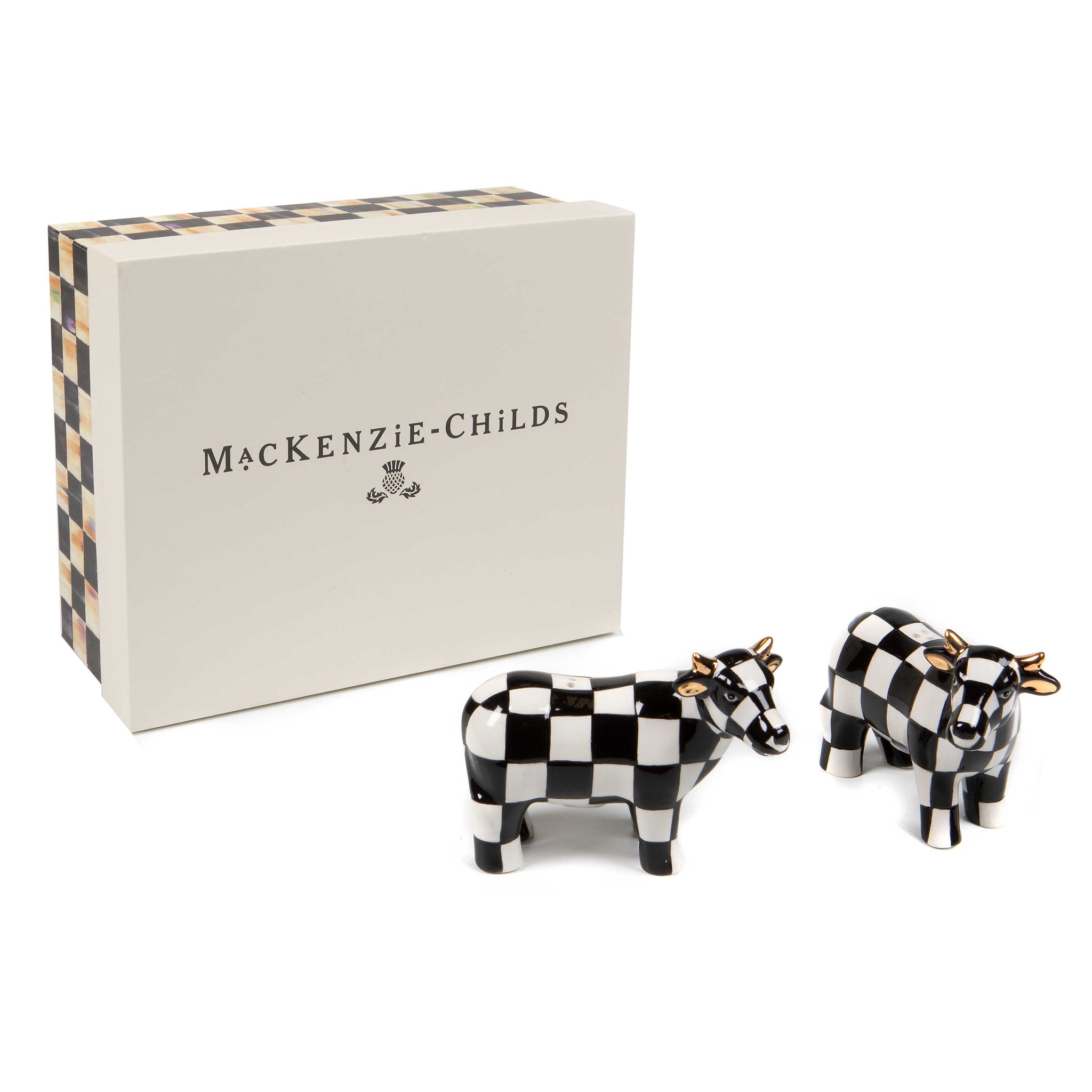 Design Imports Cows Ceramic Salt & Pepper Shakers